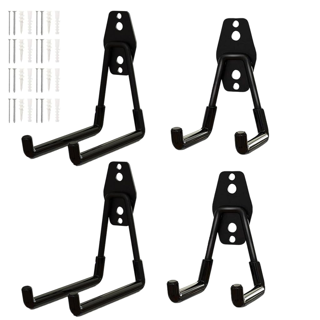 Serplex 4 Pack Garage Hooks Garage Storage Utility Hooks Garage Garden Tool Organizer eavy Duty Wall Hook Steel Wall Mount Hooks Steel Garage Storage Hooks for Organizing Garden Tool, Power Tools Serplex 4 Pack Garage Hooks Garage Storage Utility Hooks Garage Garden Tool Organizer eavy Duty Wall Hook Steel Wall Mount Hooks Steel Garage Storage Hooks for Organizing Garden Tool, Power Tools